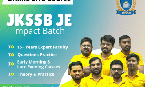 JKSSB JE- Impact Batch